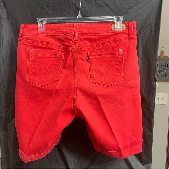 Levi's Red 18 Jean Shorts for Women Summer Vacation - Picture 9 of 9